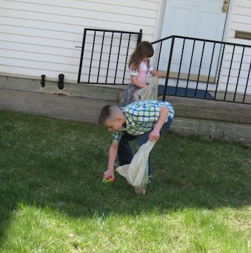 Photo of Pascha egg hunt