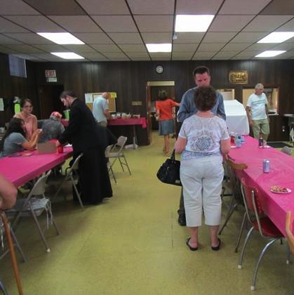 Parish cookout and raffle photos
