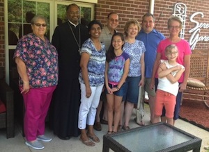Photos from the cookout at Serenity Gardens