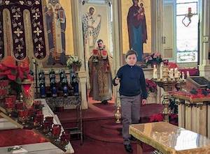 Photos from the Nativity service.