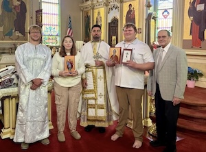 Photos from the baptism of Michelle and Joshua