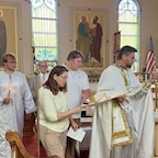 Photo from the baptism of Michelle and Joshua