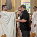 Photo from the baptism of Michelle and Joshua
