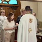 Photo from the baptism of Michelle and Joshua